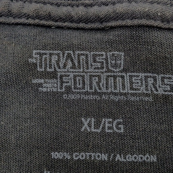 Vintage Transformers Men’s T Shirt 2007 Hasbro XL  ￼ - Picture 8 of 9
